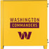 NFL Washington Commanders Yellow Corsair 4000D Tempered Glass Mid-Tower ATX Case Skin