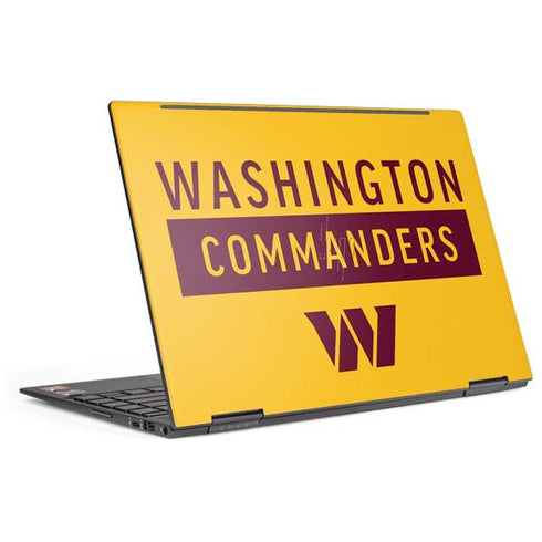 NFL Washington Commanders Yellow HP Envy Skin