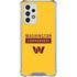 NFL Washington Commanders Yellow Galaxy A53 5G Clear Case