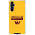 NFL Washington Commanders Yellow Galaxy A54 5G Clear Case