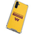 NFL Washington Commanders Yellow Galaxy A54 5G Clear Case