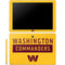 NFL Washington Commanders Yellow Galaxy Book 12in Skin