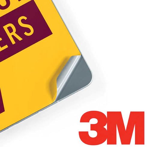 NFL Washington Commanders Yellow Galaxy Book 12in Skin