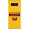 NFL Washington Commanders Yellow Galaxy Note 8 Skin