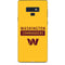 NFL Washington Commanders Yellow Galaxy Note 9 Skin