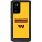NFL Washington Commanders Yellow Galaxy Note20 5G Waterproof Case