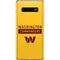 NFL Washington Commanders Yellow Galaxy S10 Plus Skin