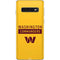 NFL Washington Commanders Yellow Galaxy S10 Skin