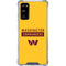 NFL Washington Commanders Yellow Galaxy S20 FE Clear Case