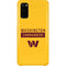 NFL Washington Commanders Yellow Galaxy S20 Lite Case
