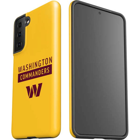 NFL Washington Commanders Yellow Galaxy S21 Plus 5G Pro Case
