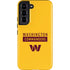 NFL Washington Commanders Yellow Galaxy S22 Pro Case