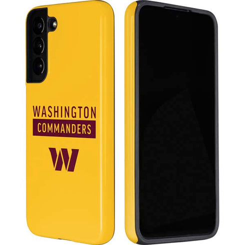 NFL Washington Commanders Yellow Galaxy S22 Pro Case
