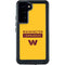 NFL Washington Commanders Yellow Galaxy S23 Plus Waterproof Case