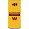 NFL Washington Commanders Yellow Galaxy S8 Plus Skin