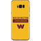 NFL Washington Commanders Yellow Galaxy S8 Skin