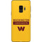 NFL Washington Commanders Yellow Galaxy S9 Skin