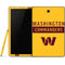 NFL Washington Commanders Yellow Samsung Galaxy Tab Skin