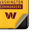 NFL Washington Commanders Yellow Galaxy Z Flip Skin