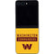 NFL Washington Commanders Yellow Galaxy Z Flip5 5G Skin