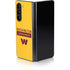 NFL Washington Commanders Yellow Galaxy Z Fold5 5G Skin