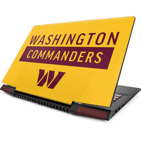 NFL Washington Commanders Yellow Lenovo IdeaPad Skin