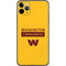 NFL Washington Commanders Yellow iPhone 11 Pro Max Skin