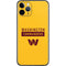 NFL Washington Commanders Yellow iPhone 11 Pro Skin