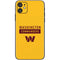NFL Washington Commanders Yellow iPhone 11 Skin