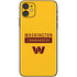 NFL Washington Commanders Yellow iPhone 11 Skin
