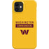 NFL Washington Commanders Yellow iPhone 12 Mini Lite Case