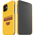 NFL Washington Commanders Yellow iPhone 12 Mini Lite Case