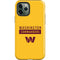 NFL Washington Commanders Yellow iPhone 12 Pro Impact Case