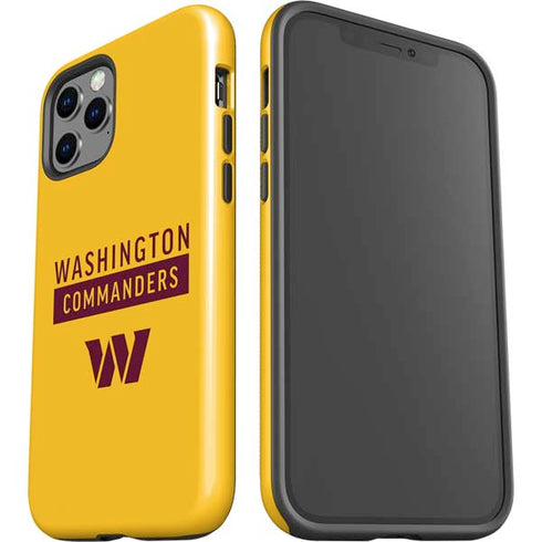 NFL Washington Commanders Yellow iPhone 12 Pro Impact Case