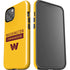 NFL Washington Commanders Yellow iPhone 15 Impact Case