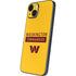 NFL Washington Commanders Yellow iPhone 14 Plus Skin