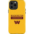 NFL Washington Commanders Yellow iPhone 15 Pro Max Impact Case