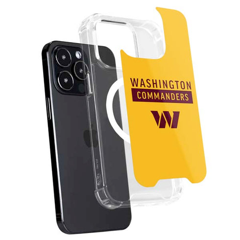 NFL Washington Commanders Yellow iPhone 14 Pro Max MagSafe Case