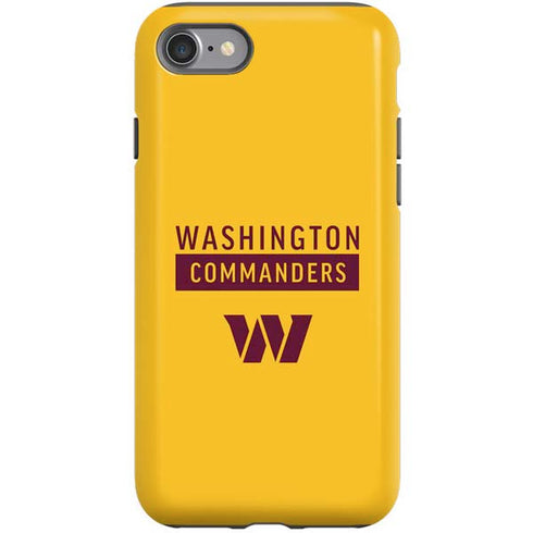 NFL Washington Commanders Yellow iPhone SE (2nd & 3rd Gen) Pro Case
