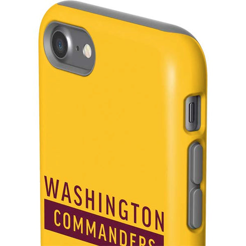 NFL Washington Commanders Yellow iPhone SE (2nd & 3rd Gen) Pro Case