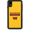 NFL Washington Commanders Yellow iPhone XR Waterproof Case