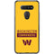 NFL Washington Commanders Yellow LG K51/Q51 Clear Case