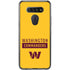 NFL Washington Commanders Yellow LG K51/Q51 Clear Case