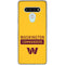 NFL Washington Commanders Yellow LG Stylo 6 Clear Case