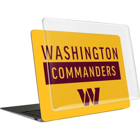 NFL Washington Commanders Yellow MacBook Air 13in M1 (2021) Case plus Skin