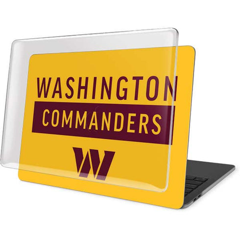 NFL Washington Commanders Yellow MacBook Pro 13in (2020) Case plus Skin