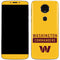 NFL Washington Commanders Yellow Moto E5 Plus Skin