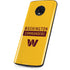 NFL Washington Commanders Yellow Moto G6 Skin