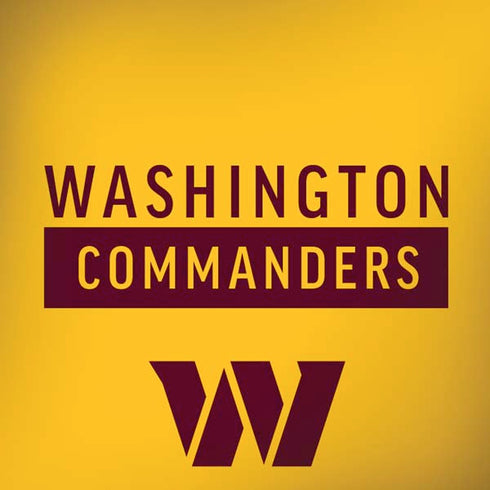 NFL Washington Commanders Yellow Moto G6 Skin
