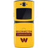 NFL Washington Commanders Yellow Motorola RAZR Skin
